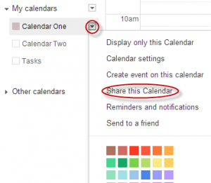 Google Calendar Events - Help