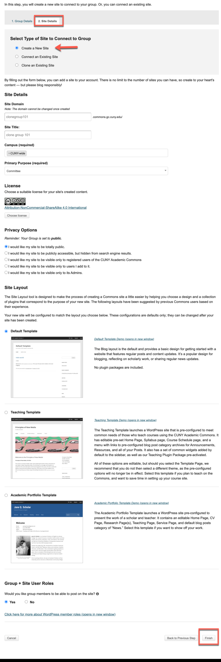 How To Create Or Clone A Group - Help